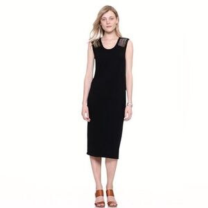 Old Navy Crochet-Knit Dress for Women with in Black Size L